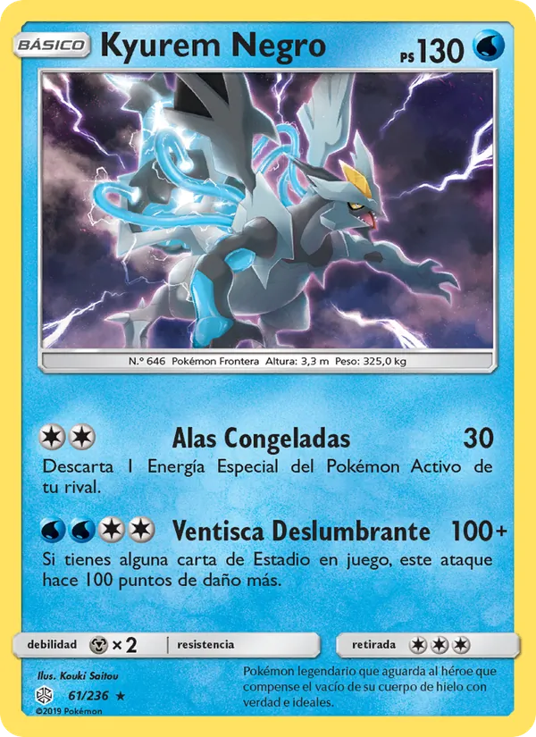 Kyurem Negro (Eclipse Cósmico #61/236)