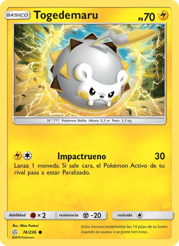 Togedemaru (Eclipse Cósmico #74/236)