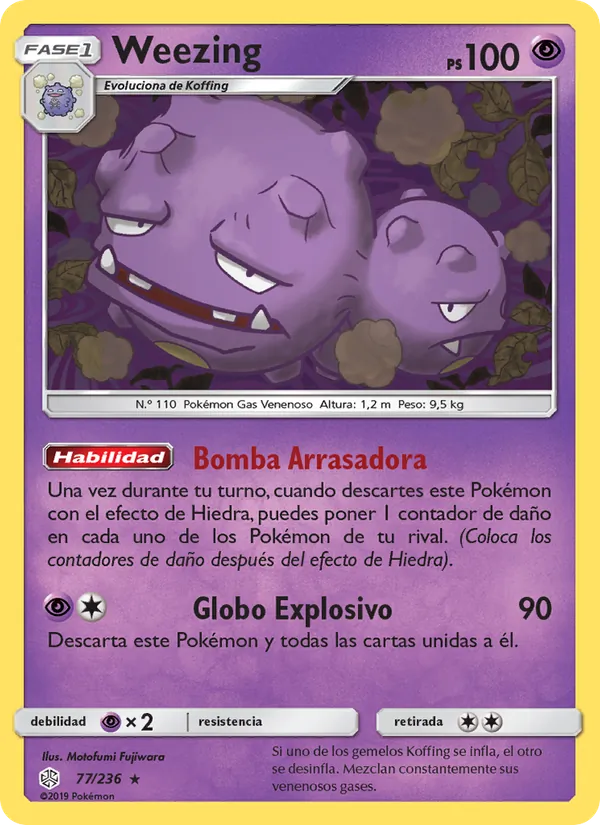 Weezing (Cosmic Eclipse #77/236)