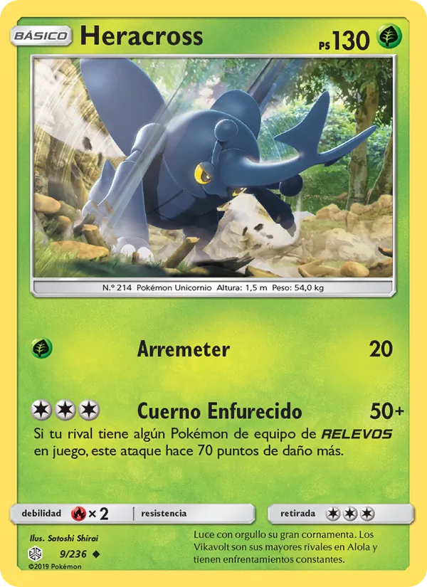 Heracross (Eclipse Cósmico #9/236)