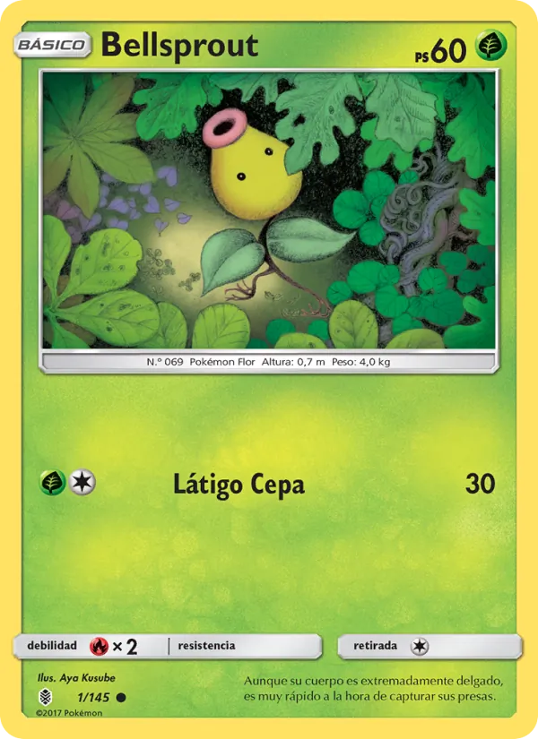 Bellsprout (Albor de Guadianes #1/145)