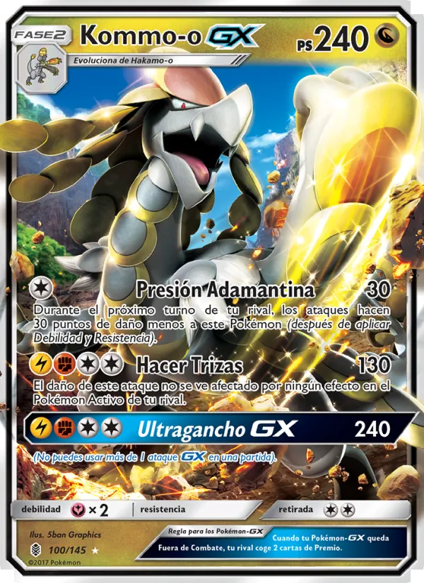 Kommo-o GX (Guardians Rising #100/145)