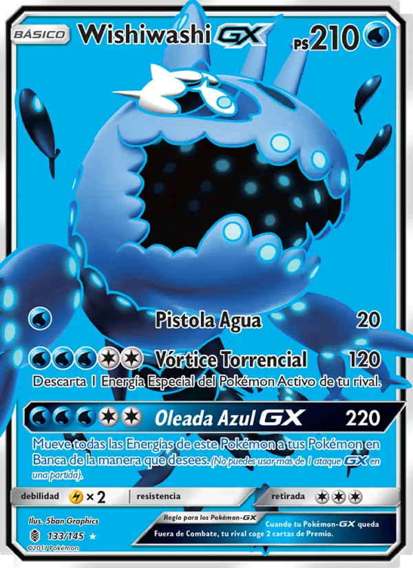 Wishiwashi GX (Albor de Guadianes #133/145)