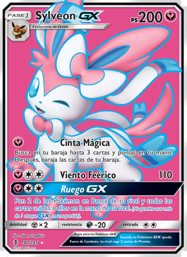 Sylveon GX (Albor de Guadianes #140/145)