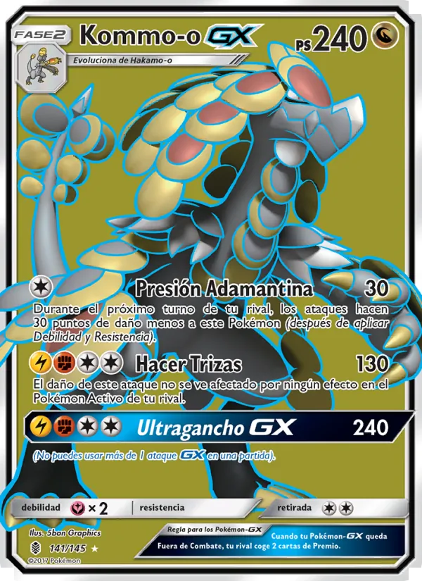 Kommo-o GX (Albor de Guadianes #141/145)