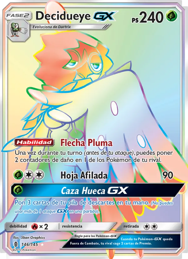 Decidueye GX (Albor de Guadianes #146/145)