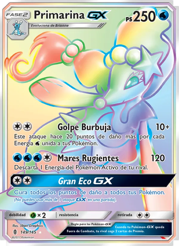 Primarina GX (Albor de Guadianes #149/145)