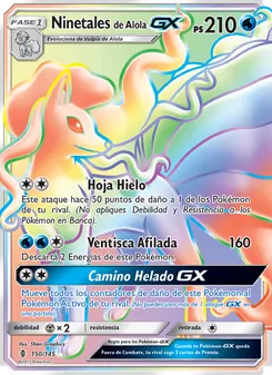 Ninetales de Alola GX (Albor de Guadianes #150/145)