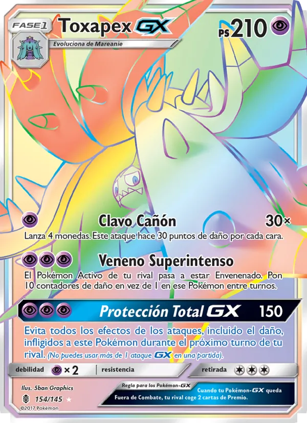 Toxapex GX (Albor de Guadianes #154/145)
