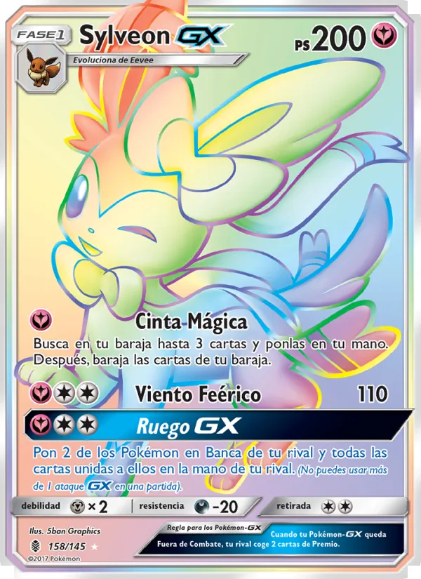 Sylveon GX (Albor de Guadianes #158/145)