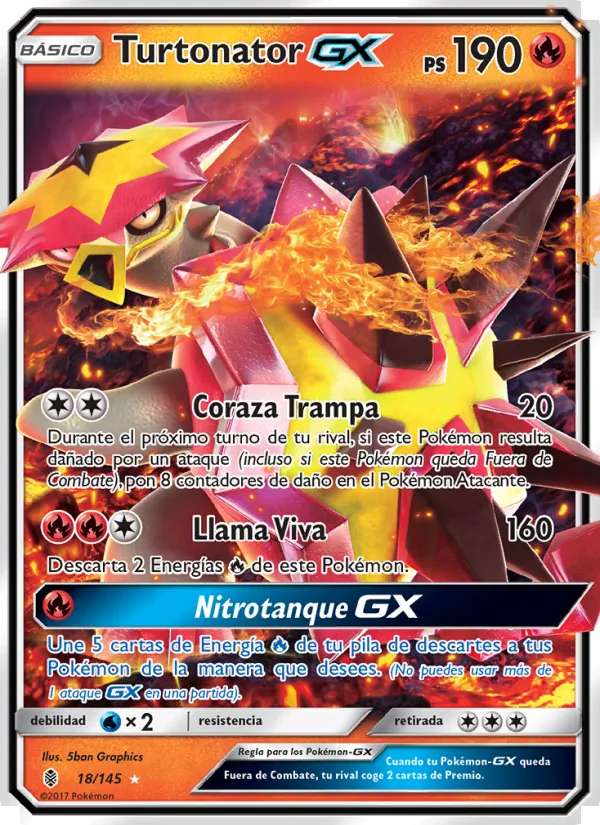 Turtonator GX (Albor de Guadianes #18/145)