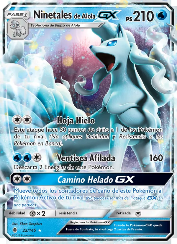 Ninetales de Alola GX (Guardians Rising #22/145)