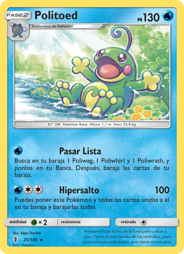 Politoed (Guardians Rising #25/145)