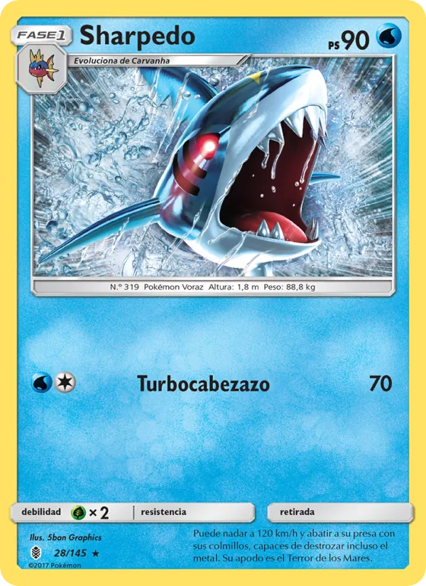 Sharpedo (Guardians Rising #28/145)