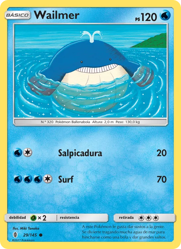 Wailmer (Guardians Rising #29/145)
