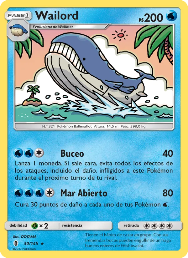 Wailord (Albor de Guadianes #30/145)