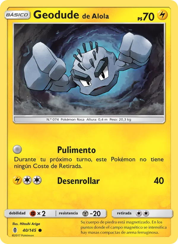 Geodude de Alola (Albor de Guadianes #40/145)