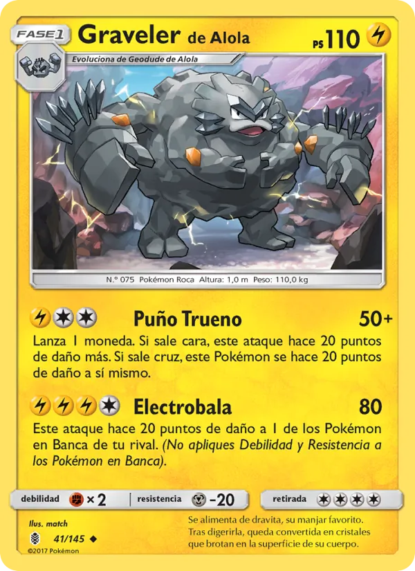 Graveler de Alola (Guardians Rising #41/145)