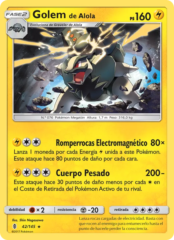 Golem de Alola (Albor de Guadianes #42/145)