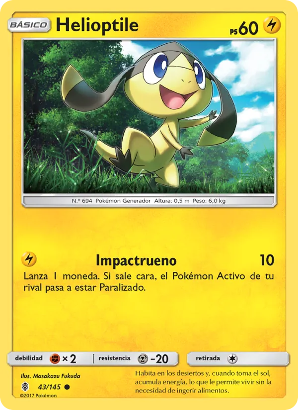 Helioptile (Guardians Rising #43/145)