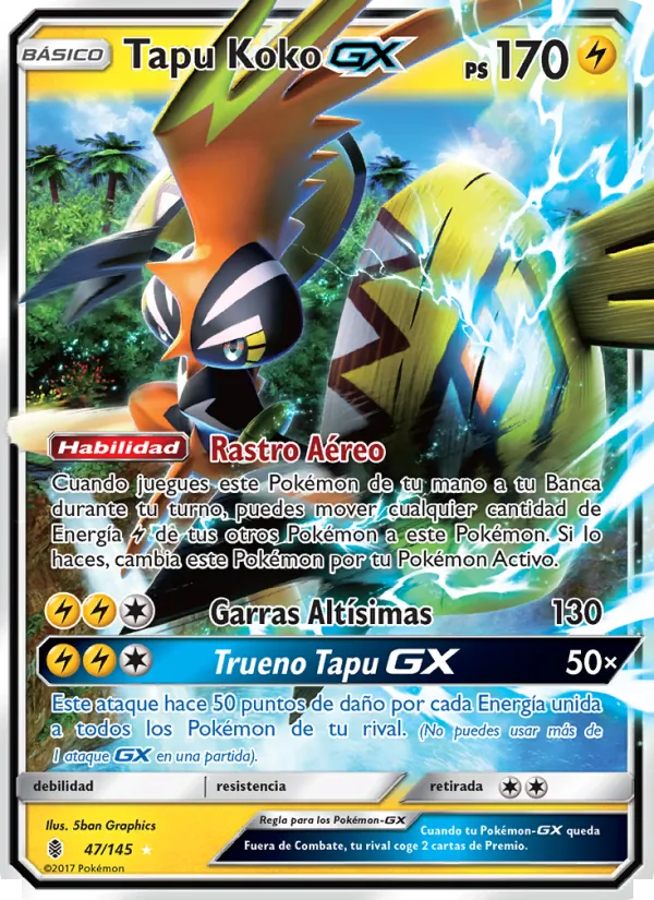 Tapu Koko GX (Albor de Guadianes #47/145)