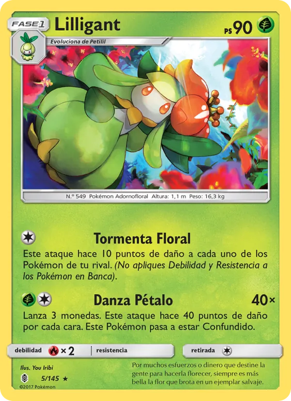 Lilligant (Albor de Guadianes #5/145)