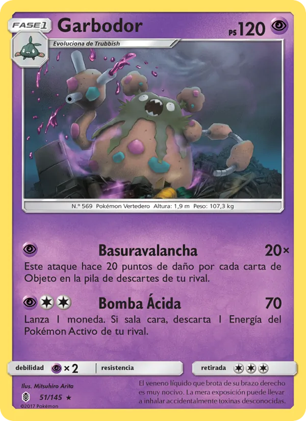 Garbodor (Guardians Rising #51/145)