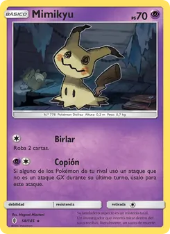 Mimikyu (Albor de Guadianes #58/145)