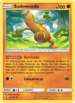Sudowoodo (Albor de Guadianes #66/145)