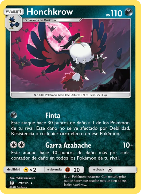 Honchkrow (Guardians Rising #79/145)
