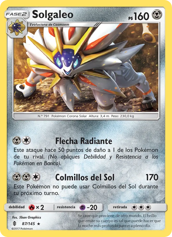 Solgaleo (Albor de Guadianes #87/145)
