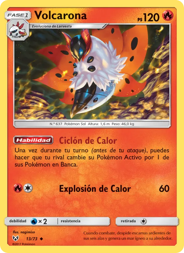 Volcarona (Leyendas Luminosas #13/73)