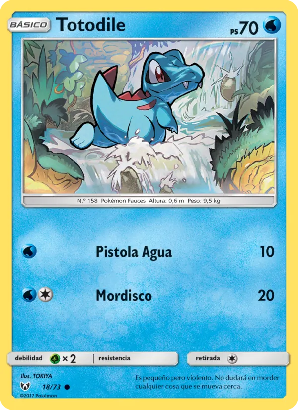 Totodile (Leyendas Luminosas #18/73)