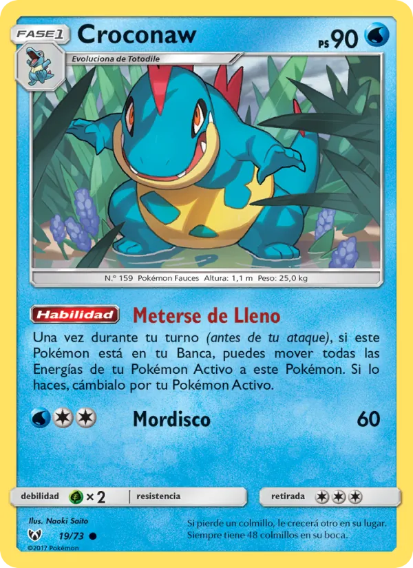 Croconaw (Leyendas Luminosas #19/73)