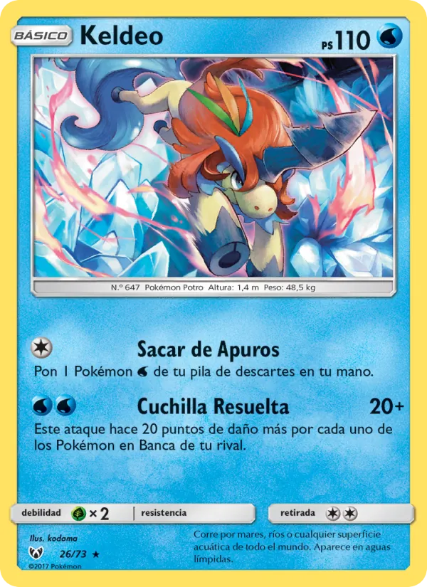 Keldeo (Leyendas Luminosas #26/73)