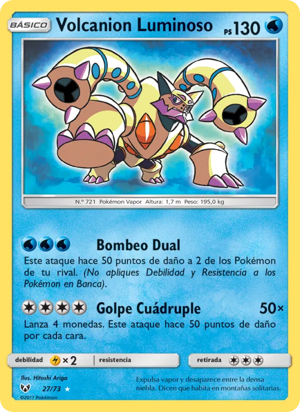 Volcanion Luminoso (Leyendas Luminosas #27/73)