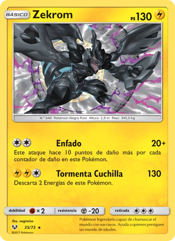 Zekrom (Leyendas Luminosas #35/73)