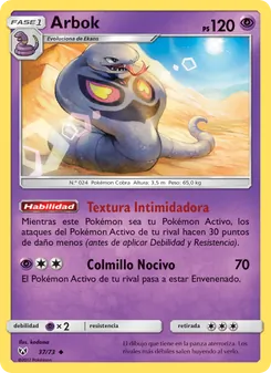 Arbok (Leyendas Luminosas #37/73)