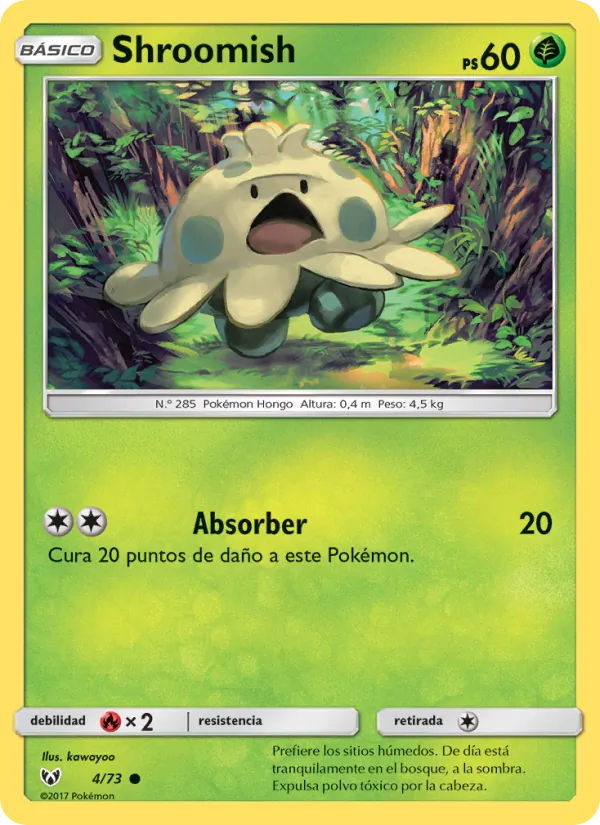 Shroomish (Leyendas Luminosas #4/73)
