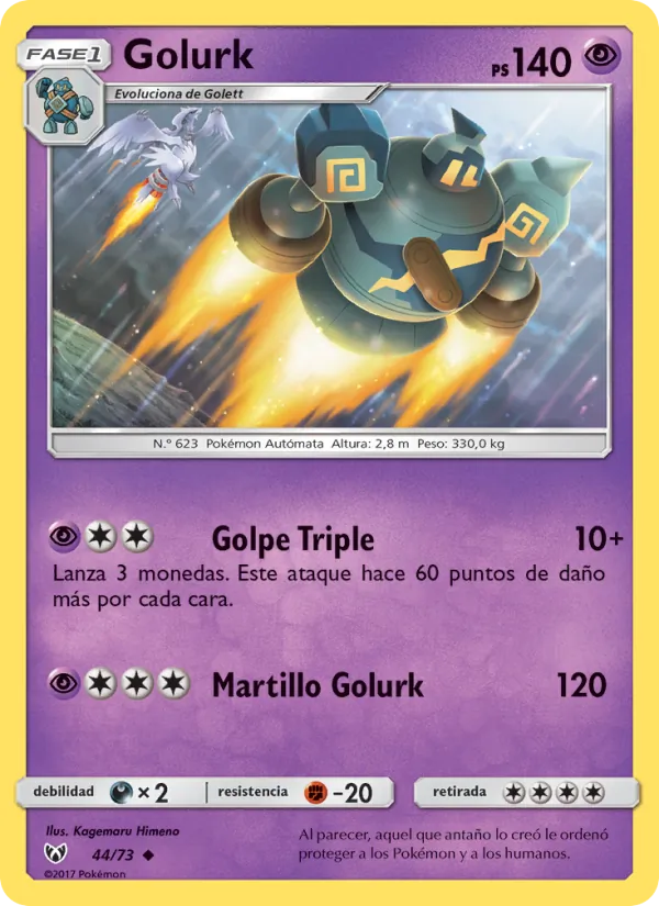 Golurk (Leyendas Luminosas #44/73)