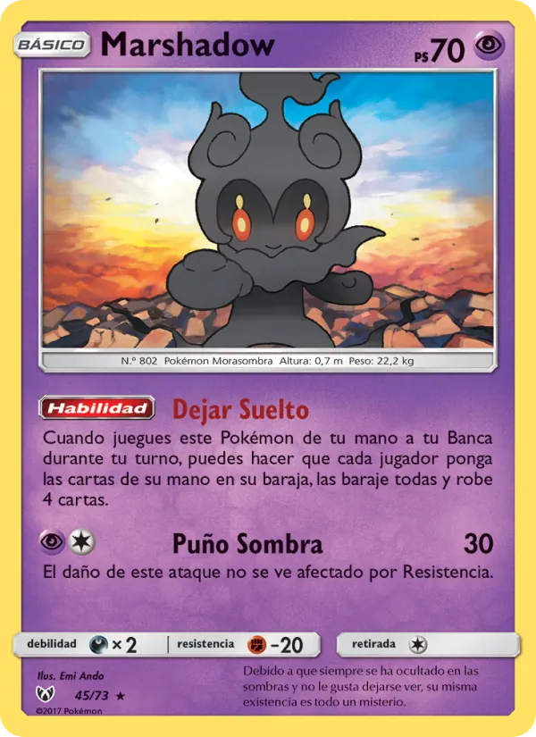 Marshadow (Leyendas Luminosas #45/73)