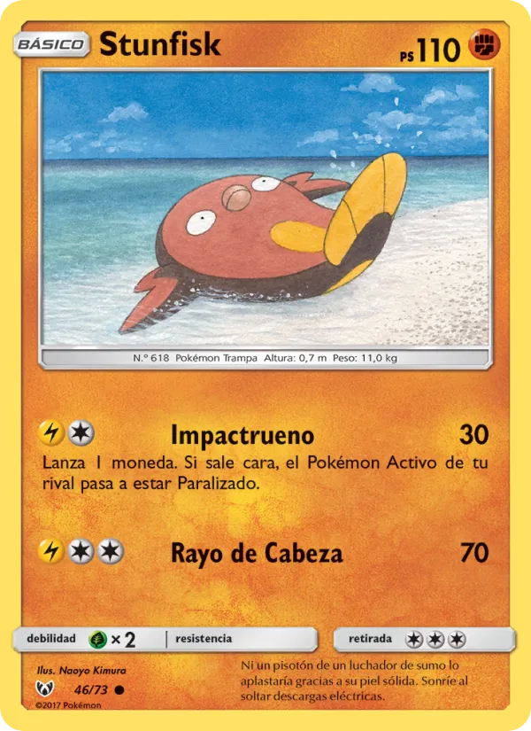 Stunfisk (Leyendas Luminosas #46/73)