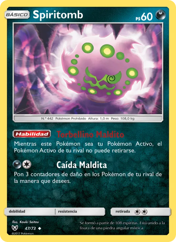 Spiritomb (Leyendas Luminosas #47/73)