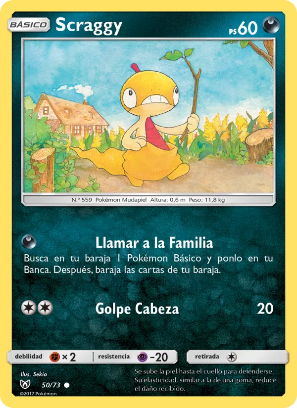 Scraggy (Leyendas Luminosas #50/73)