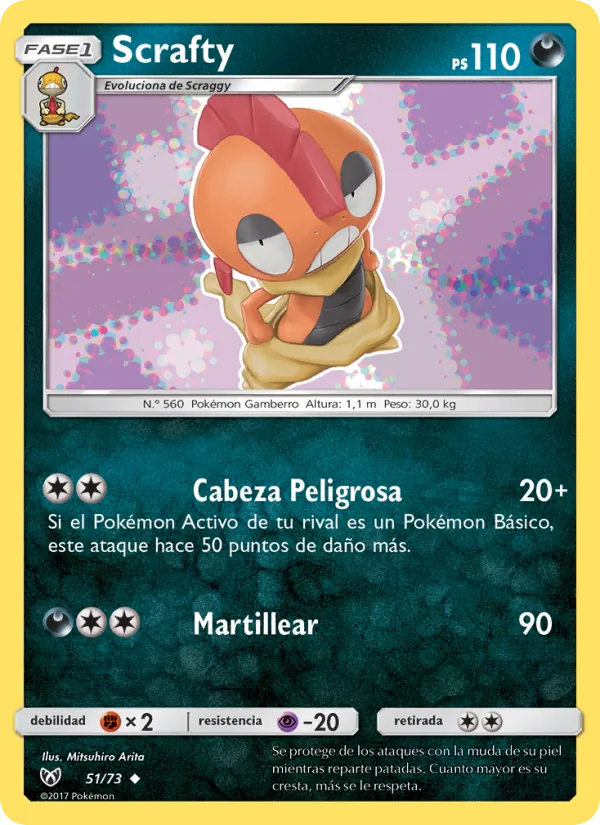 Scrafty (Shining Legends #51/73)