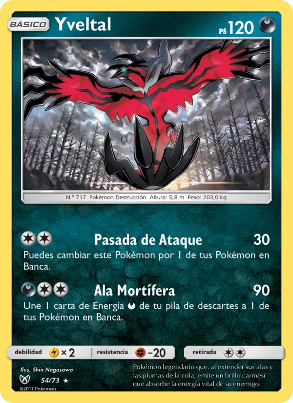 Yveltal (Leyendas Luminosas #54/73)
