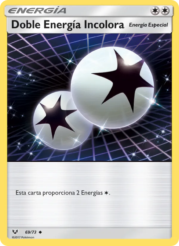 Doble Energía Incolora (Shining Legends #69/73)