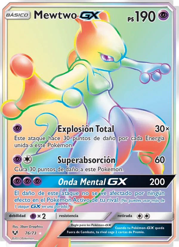 Mewtwo GX (Shining Legends #76/73)