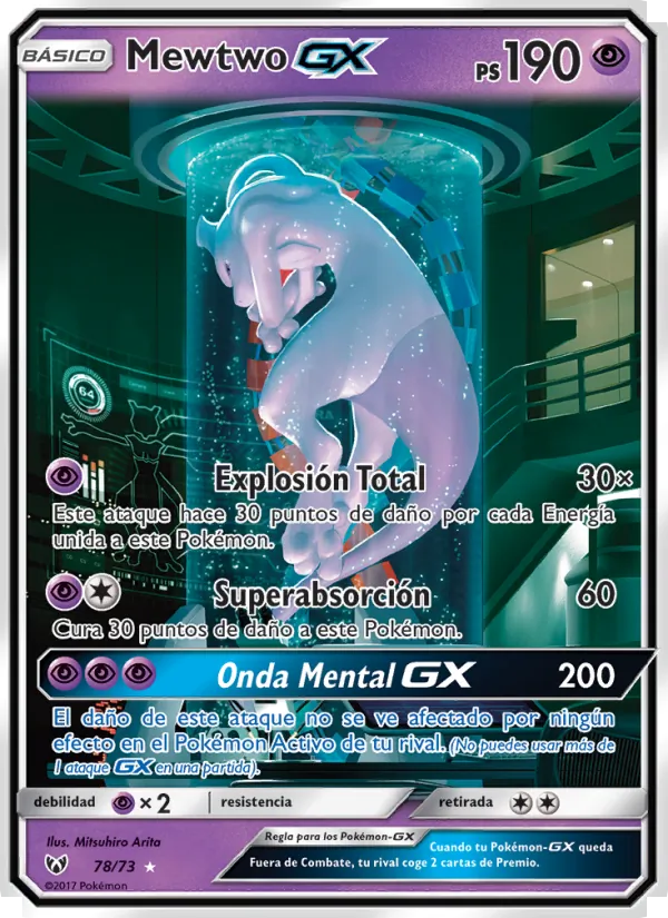 Mewtwo GX (Leyendas Luminosas #78/73)