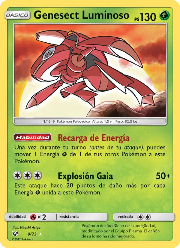 Genesect Luminoso (Leyendas Luminosas #9/73)